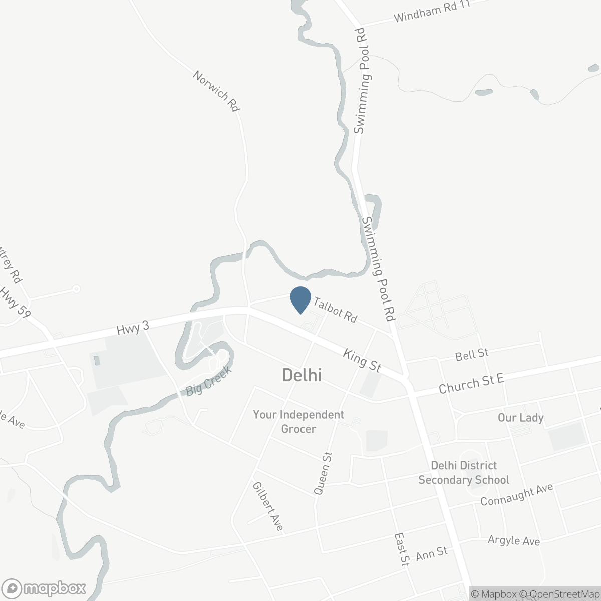 112 TALBOT Road, Delhi, Ontario N4B 1Z9